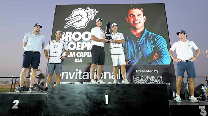 Brooks Koepka, a four-time major champion on the PGA Tour, won LIV Golf’s final individual event of the season in Saudi Arabia.